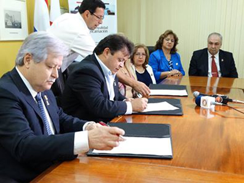 2. Firma de convenio