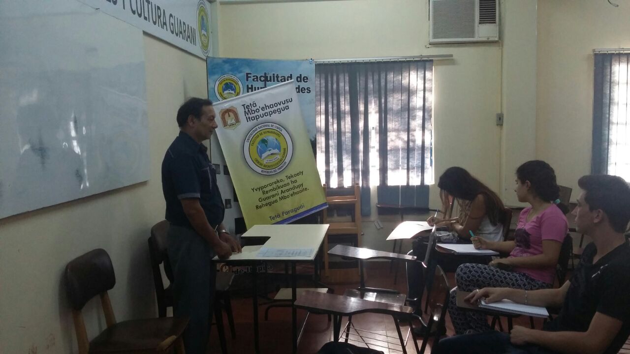 Foto curso de guaraní