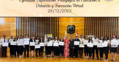 Entrega de Certificaciones de Capacitación Pedagógica en Educación a Distancia y Formación Virtual